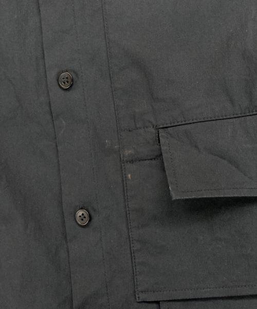 Y-3（ワイスリー）Y-3 (ワイスリー) ルーズフィットロングスリーブシャツ ブラック サイズ:Lの古着・服飾アイテム