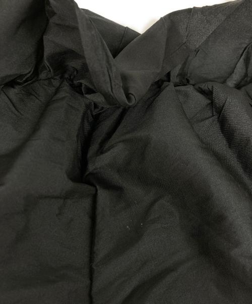 ne quittez pas（ヌキテパ）ne quittez pas (ヌキテパ) edit.for lulu (エディットフォールル) Poly Dupion Strap Frilled Dress ブラック サイズ:FREEの古着・服飾アイテム