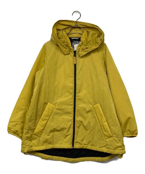 WEEKEND Max Mara（ウィークエンド マックスマーラ）Weekend Max Mara (ウィークエンド マックスマーラ) フーデッドパフジャケット イエロー サイズ:40の古着・服飾アイテム