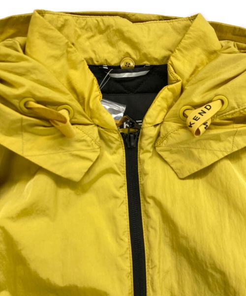 WEEKEND Max Mara（ウィークエンド マックスマーラ）Weekend Max Mara (ウィークエンド マックスマーラ) フーデッドパフジャケット イエロー サイズ:40の古着・服飾アイテム