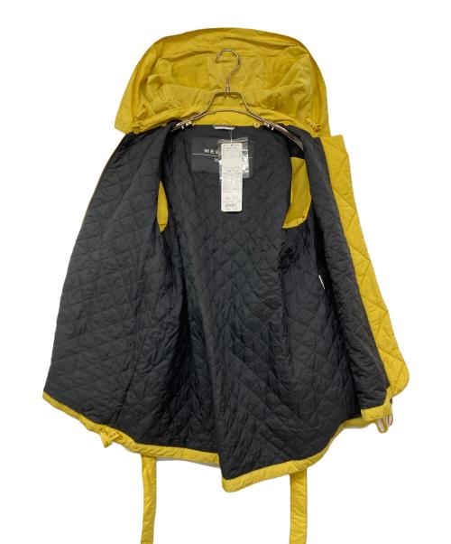 WEEKEND Max Mara（ウィークエンド マックスマーラ）Weekend Max Mara (ウィークエンド マックスマーラ) フーデッドパフジャケット イエロー サイズ:40の古着・服飾アイテム