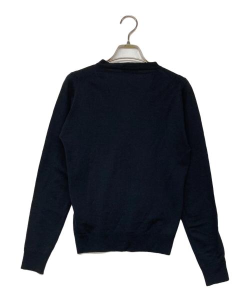 JOHN SMEDLEY（ジョンスメドレー）JOHN SMEDLEY (ジョンスメドレー) ニットカーディガン ブラック サイズ:Sの古着・服飾アイテム