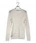 JOHN SMEDLEY (ジョンスメドレー) クルーネックニット ホワイト サイズ:S：7000円