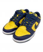 NIKEナイキ）の古着「DUNK LOW RETRO/スニーカー」｜イエロー