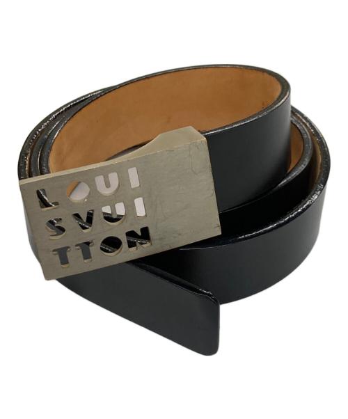LOUIS VUITTON（ルイ ヴィトン）LOUIS VUITTON (ルイ ヴィトン) サンチュールLST ベルト ブラック サイズ:100/40の古着・服飾アイテム