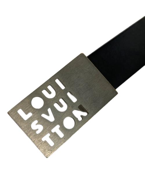 LOUIS VUITTON（ルイ ヴィトン）LOUIS VUITTON (ルイ ヴィトン) サンチュールLST ベルト ブラック サイズ:100/40の古着・服飾アイテム