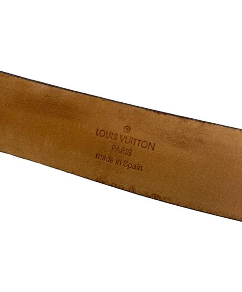 LOUIS VUITTON（ルイ ヴィトン）LOUIS VUITTON (ルイ ヴィトン) サンチュールLST ベルト ブラック サイズ:100/40の古着・服飾アイテム