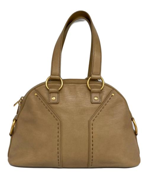 Yves Saint Laurent（イヴサンローラン）Yves Saint Laurent (イヴサンローラン) ミューズハンドバッグ ベージュの古着・服飾アイテム