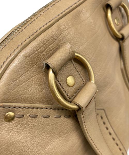 Yves Saint Laurent（イヴサンローラン）Yves Saint Laurent (イヴサンローラン) ミューズハンドバッグ ベージュの古着・服飾アイテム