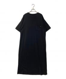 Snow peak×JOURNAL STANDARD relume（スノーピーク×ジャーナルスタンダード レリューム）の古着「別注 RE Classic Logo Printed ワンピース」｜ブラック