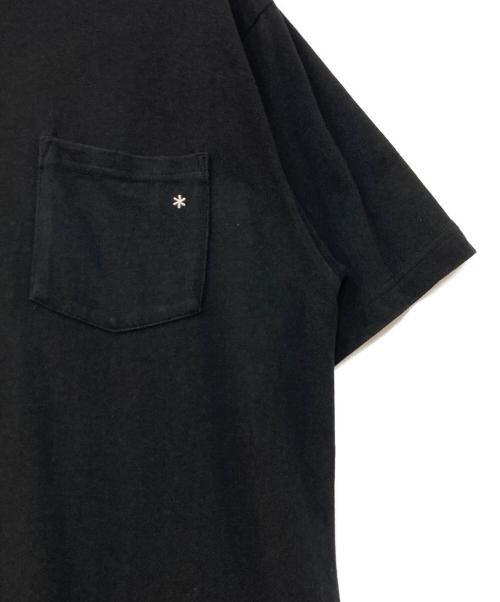 Snow peak（スノーピーク）Snow peak (スノーピーク) JOURNAL STANDARD relume (ジャーナルスタンダード レリューム) 別注 RE Classic Logo Printed ワンピース ブラック サイズ:記載なしの古着・服飾アイテム