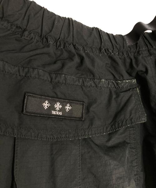 TATRAS（タトラス）TATRAS (タトラス) 製品染めリップストップショーツ ブラック サイズ:03の古着・服飾アイテム
