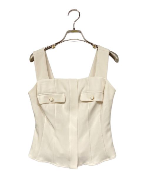 HER LIP TO（ハーリップトゥ）HER LIP TO (ハーリップトゥ) Lutetia Twill Set-Up ベージュ サイズ:Mの古着・服飾アイテム