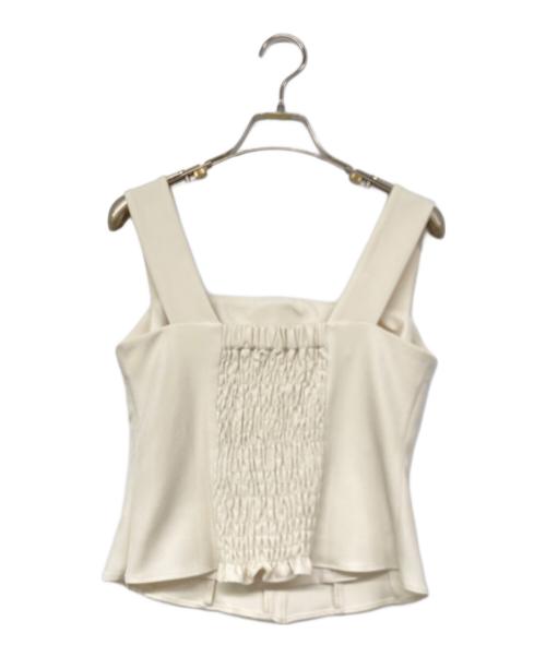 HER LIP TO（ハーリップトゥ）HER LIP TO (ハーリップトゥ) Lutetia Twill Set-Up ベージュ サイズ:Mの古着・服飾アイテム