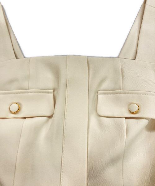 HER LIP TO（ハーリップトゥ）HER LIP TO (ハーリップトゥ) Lutetia Twill Set-Up ベージュ サイズ:Mの古着・服飾アイテム