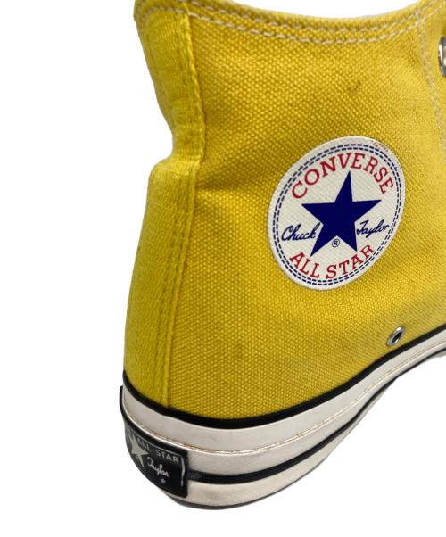 CONVERSE ADDICT（コンバース アディクト）CONVERSE ADDICT (コンバース アディクト) CHUCK TAYLOR CANVAS HI イエロー サイズ:27.5の古着・服飾アイテム
