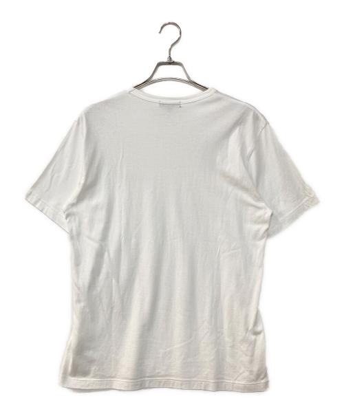 COMME des GARCONS HOMME（コムデギャルソン オム）COMME des GARCONS HOMME (コムデギャルソン オム) ロゴプリントTシャツ ホワイト サイズ:Lの古着・服飾アイテム