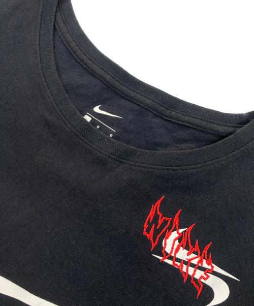 NIKE（ナイキ）NIKE (ナイキ) HERON PRESTON (ヘロンプレストン) Heron Preston × Nike プリントL/STシャツ ブラック サイズ:Lの古着・服飾アイテム