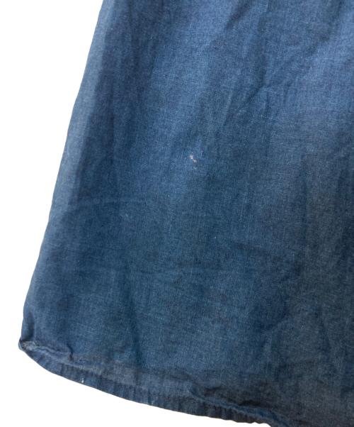 Pal'las Palace（パラスパレス）Pal'las Palace (パラスパレス) ノースリーブギャザーブラウス ネイビーの古着・服飾アイテム