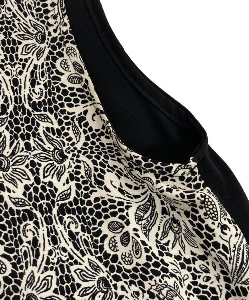 Curensology（カレンソロジー）Curensology (カレンソロジー) レースペイズリーワンピース ブラック サイズ:Fの古着・服飾アイテム