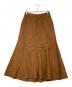 CLOTH&CROSS（クロスアンドクロス）の古着「リネンスカート」｜ブラウン