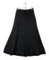 CLOTH&CROSS（クロスアンドクロス）の古着「リネンスカート」｜ブラック