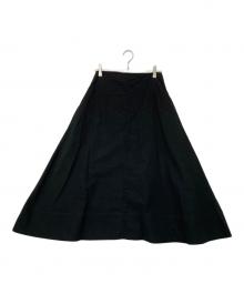 CLOTH&CROSS（クロスアンドクロス）の古着「スエードスカート」｜ブラック