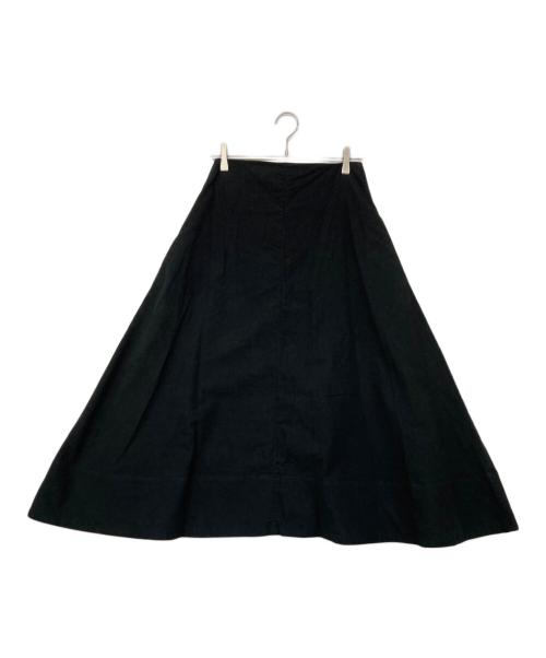 CLOTH&CROSS（クロスアンドクロス）CLOTH&CROSS (クロスアンドクロス) スエードスカート ブラック サイズ:Fの古着・服飾アイテム