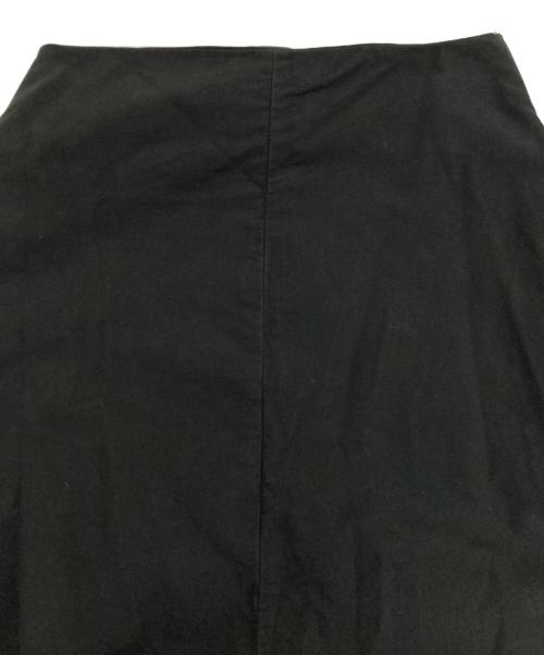 CLOTH&CROSS（クロスアンドクロス）CLOTH&CROSS (クロスアンドクロス) スエードスカート ブラック サイズ:Fの古着・服飾アイテム