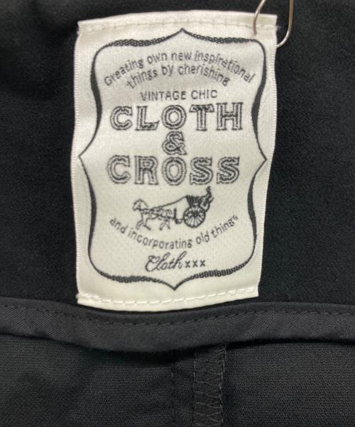 CLOTH&CROSS（クロスアンドクロス）CLOTH&CROSS (クロスアンドクロス) スエードスカート ブラック サイズ:Fの古着・服飾アイテム
