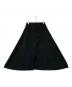 CLOTH&CROSS (クロスアンドクロス) スエードスカート ブラック サイズ:F：8000円