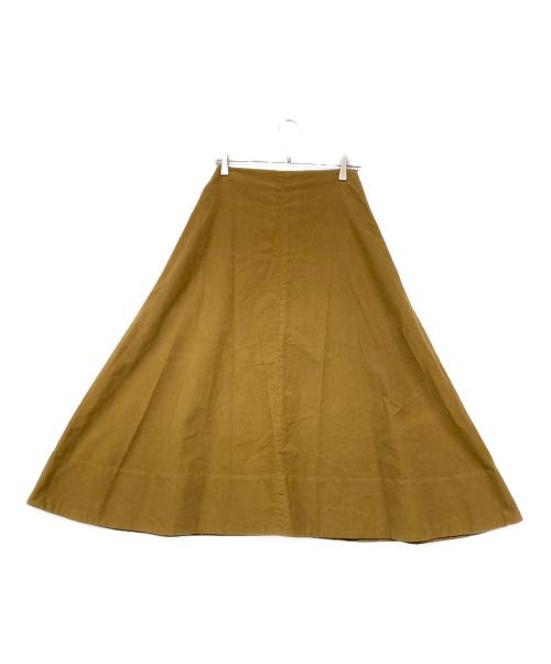 CLOTH&CROSS（クロスアンドクロス）CLOTH&CROSS (クロスアンドクロス) スエードスカート ブラウン サイズ:Fの古着・服飾アイテム