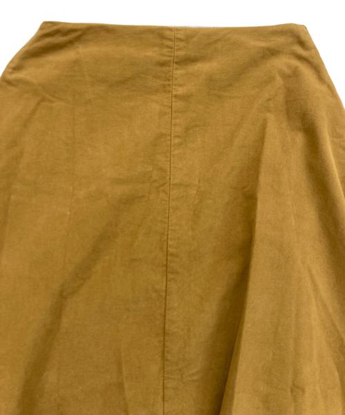 CLOTH&CROSS（クロスアンドクロス）CLOTH&CROSS (クロスアンドクロス) スエードスカート ブラウン サイズ:Fの古着・服飾アイテム