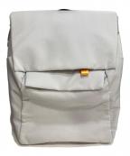 milestoミレスト）の古着「W FLAP BACKPACK Wフラップバックパック」｜ライトグレー