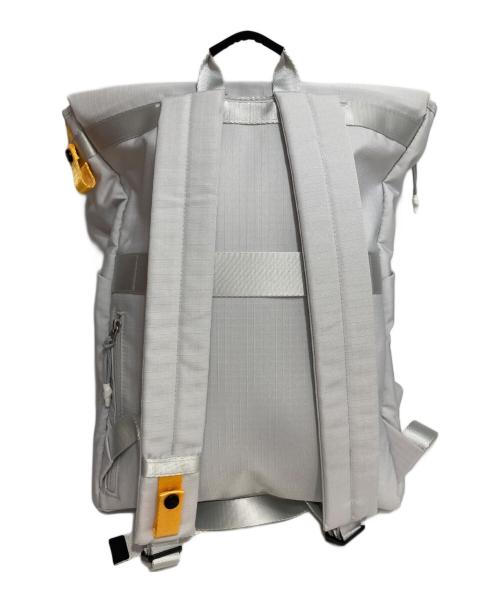 milesto（ミレスト）milesto (ミレスト) W FLAP BACKPACK Wフラップバックパック ライトグレーの古着・服飾アイテム