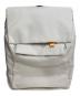 milesto（ミレスト）の古着「W FLAP BACKPACK Wフラップバックパック」｜ライトグレー