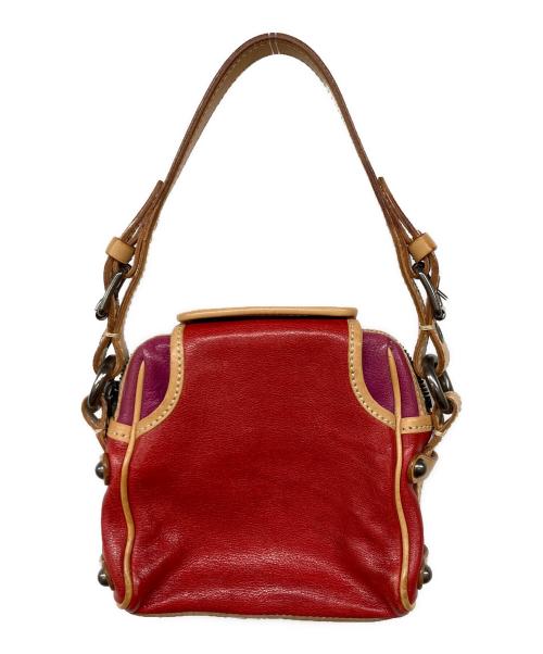 CELINE（セリーヌ）CELINE (セリーヌ) オールドミニハンドバッグ レッドの古着・服飾アイテム