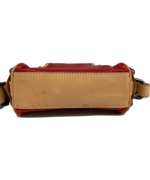 CELINE（セリーヌ）CELINE (セリーヌ) オールドミニハンドバッグ レッドの古着・服飾アイテム