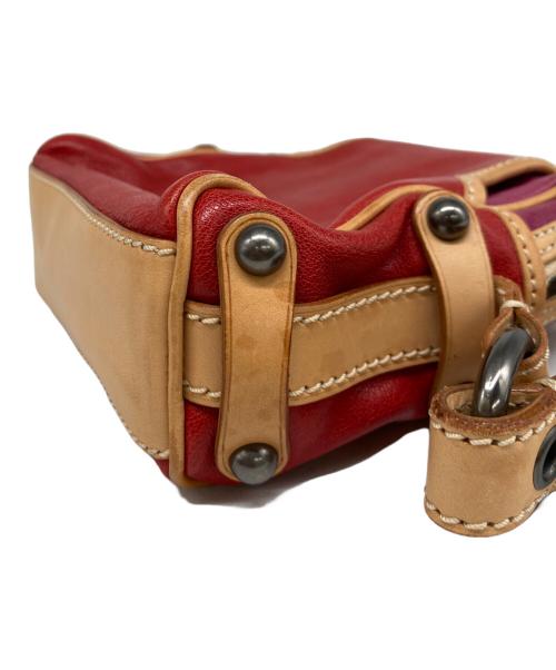 CELINE（セリーヌ）CELINE (セリーヌ) オールドミニハンドバッグ レッドの古着・服飾アイテム