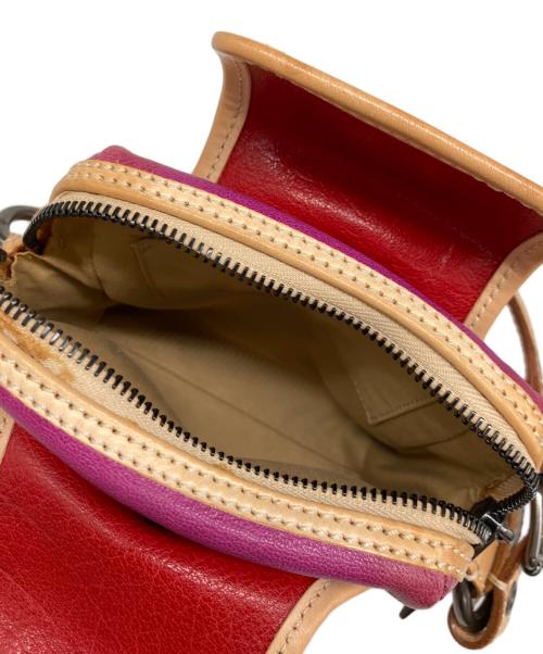 CELINE（セリーヌ）CELINE (セリーヌ) オールドミニハンドバッグ レッドの古着・服飾アイテム