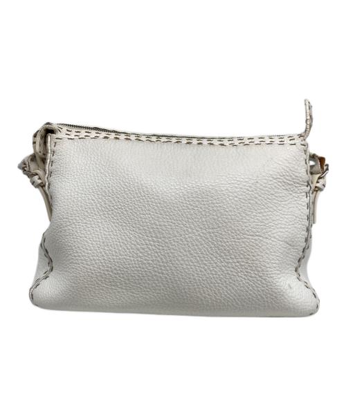 FENDI（フェンディ）FENDI (フェンディ) セレリアハンドバッグ ホワイトの古着・服飾アイテム