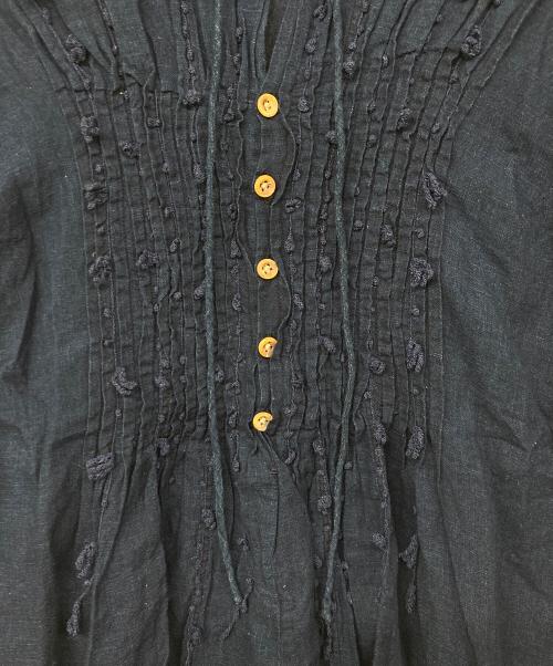 45R（フォーティファイブ・アール）45R (フォーティファイブ・アール) インディゴ長袖ブラウス インディゴ サイズ:2の古着・服飾アイテム