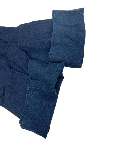 45R（フォーティファイブ・アール）45R (フォーティファイブ・アール) インディゴ長袖ブラウス インディゴ サイズ:2の古着・服飾アイテム