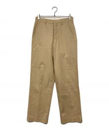 AMI Alexandre Mattiussi（アミアレクサンドルマテュッシ）の古着「テーパードパンツ」｜ベージュ