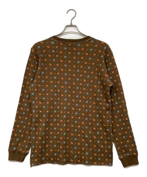BoTT（ボット）BoTT (ボット) Flower Thermal ブラウン サイズ:Mの古着・服飾アイテム