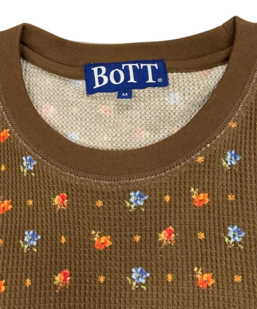 BoTT（ボット）BoTT (ボット) Flower Thermal ブラウン サイズ:Mの古着・服飾アイテム
