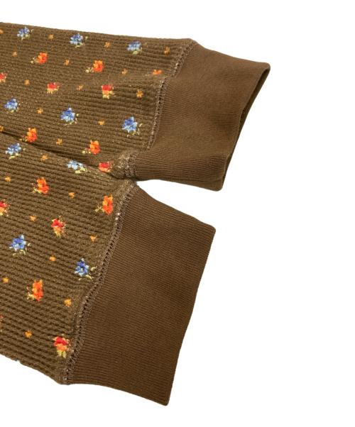 BoTT（ボット）BoTT (ボット) Flower Thermal ブラウン サイズ:Mの古着・服飾アイテム