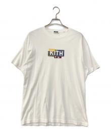 KITH（キス）の古着「kith tokyo boro logo tee Tシャツ」｜ホワイト