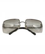 CHANELシャネル）の古着「ココマークリムレスサングラス」｜シルバー