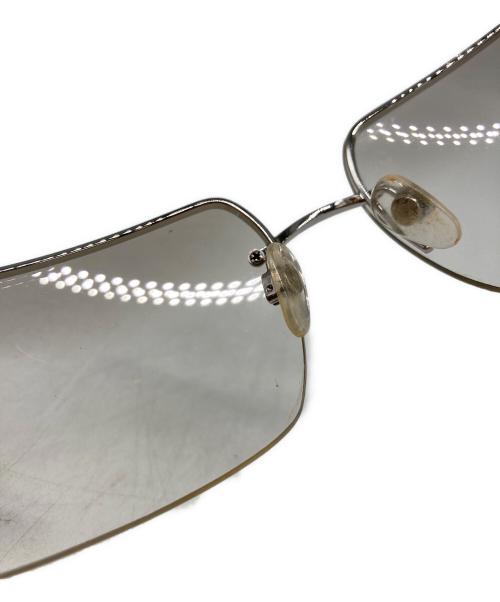 CHANEL（シャネル）CHANEL (シャネル) ココマークリムレスサングラス シルバー サイズ:62□15 120の古着・服飾アイテム